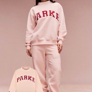 Parke Valentines Mockneck 2026 XXL Peony Crimson